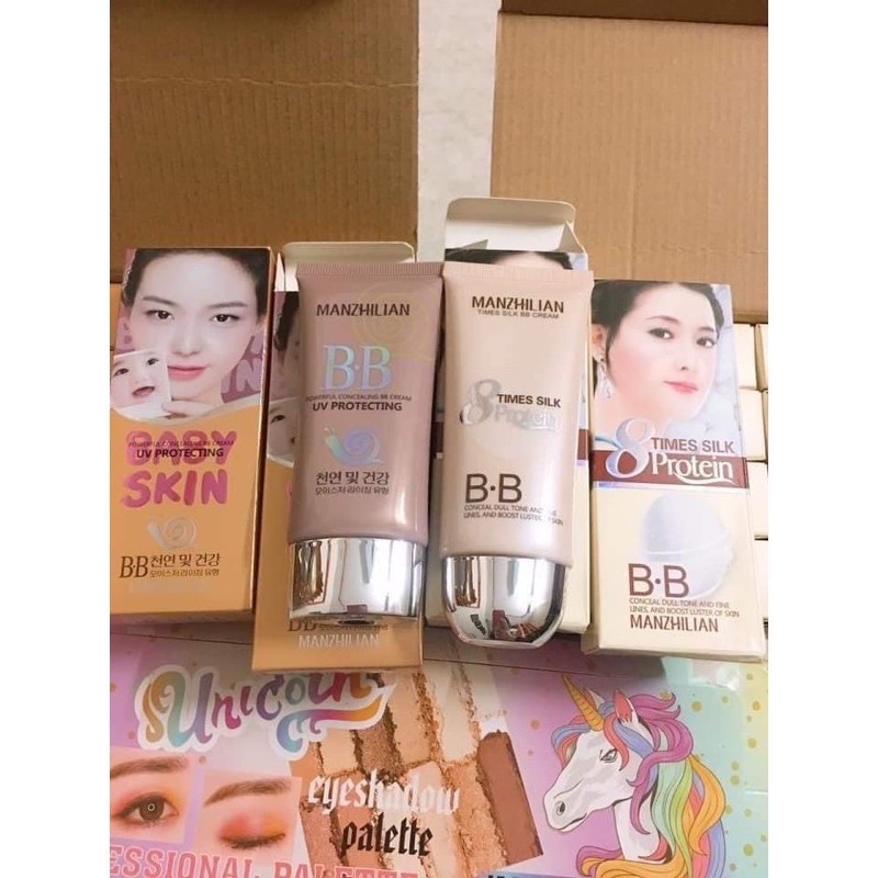 Kem che khuyết điểm BB cream Manzhilian Baby Skin UV PROTECTING ỐC SÊN - HX1364