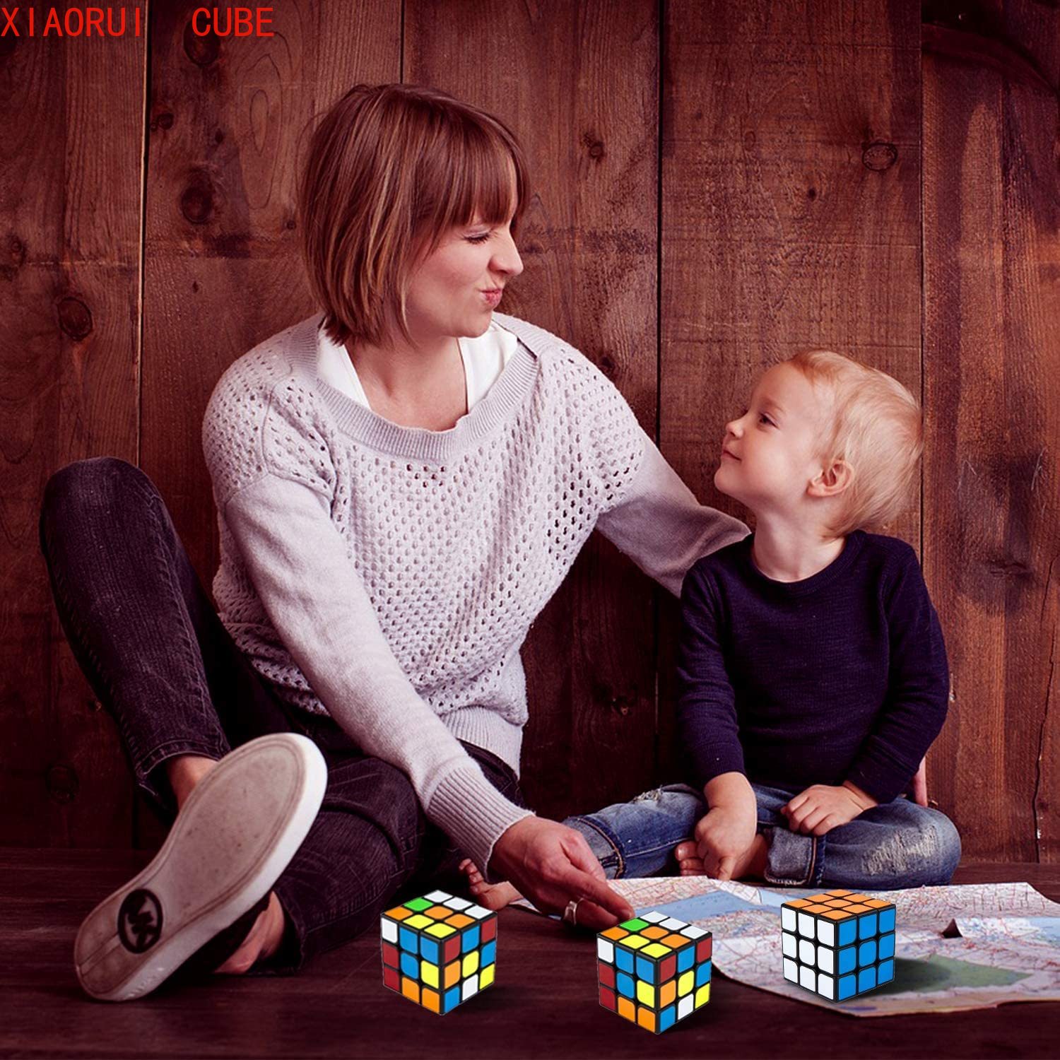 Khối Rubik 3x3 Đồ Chơi Giải Đố Cho Bé 4 Tuổi