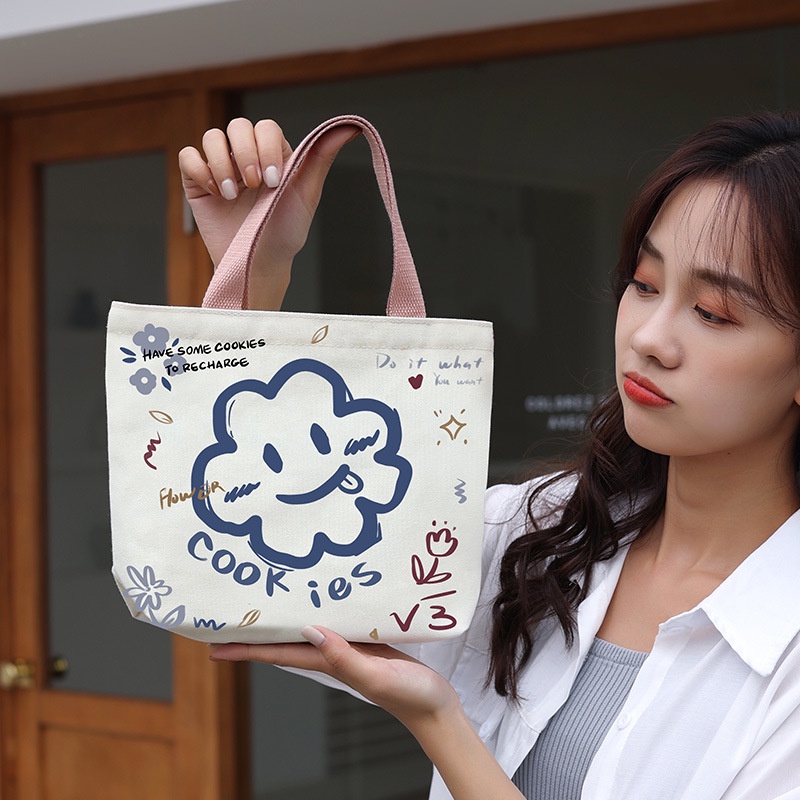 Túi xách tote DORRIKEY Ttf039 chất liệu vải thời trang 2022 cho nữ