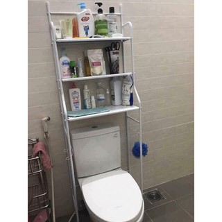 Kệ để đồ nhà tắm cao cấp sau bệ vệ sinh