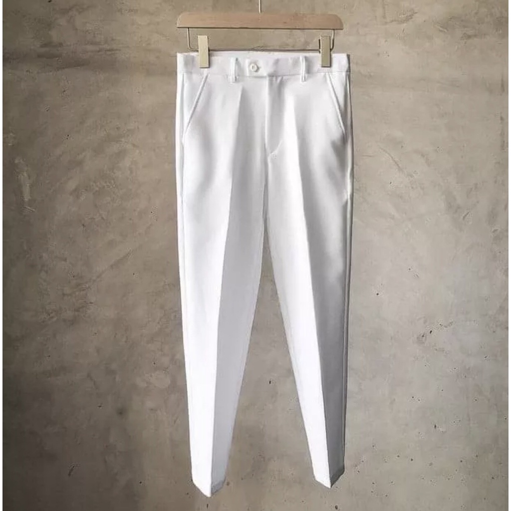 [VNXK] Quần tây nam quần tây âu nam quần vải học sinh sinh viên văn phòng Hàn Quốc chất liệu vải co giãn dày dặn ống