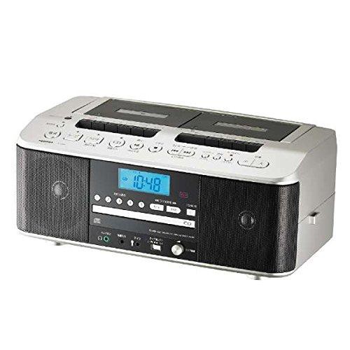 Đài Radio, CD, Cassette 2 cửa băng Toshiba TY-CDW99 - Hàng SX cho thị trường nội địa Nhật chạy điện 100V (Kèm đổi nguồn)