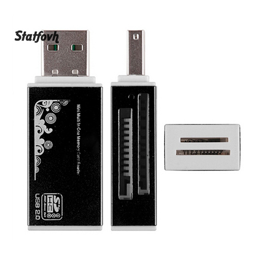 Đầu Đọc Thẻ Nhớ Usb 2.0 1 Cho Micro Sd Sdhc Tf M2 Mmc Ms Pro Duo | BigBuy360 - bigbuy360.vn