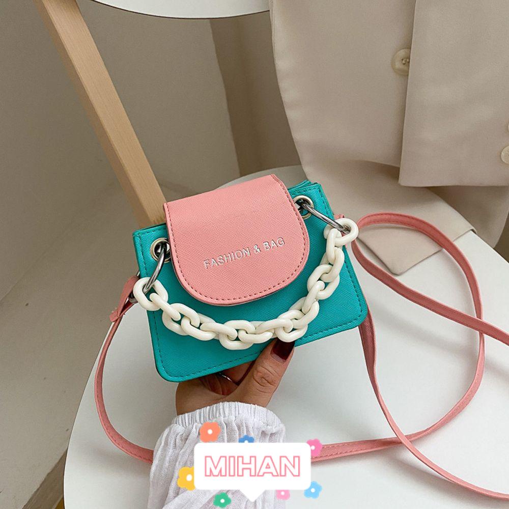 Túi Đeo Chéo Mini Màu Sắc Tương Phản Trẻ Trung MIHAN1