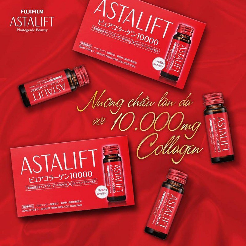 🛑NƯỚC UỐNG BỔ SUNG 10,000MG COLLAGEN ASTALIFT DRINK PURE COLLAGEN🛑