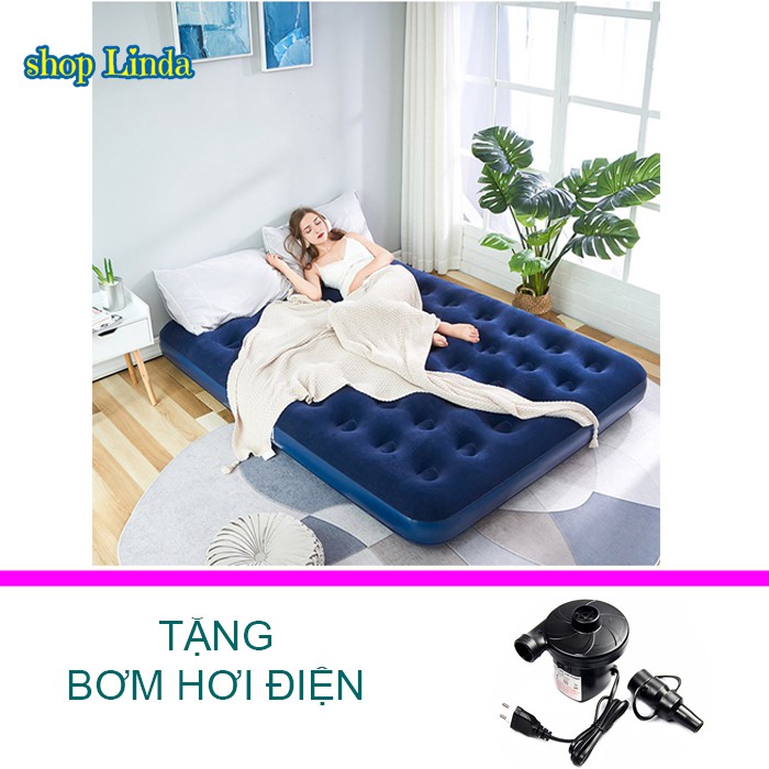 Nệm hơi cao cấp Bestway chính hãng kích thước 203x152x22 bảo hành 1 đổi 1