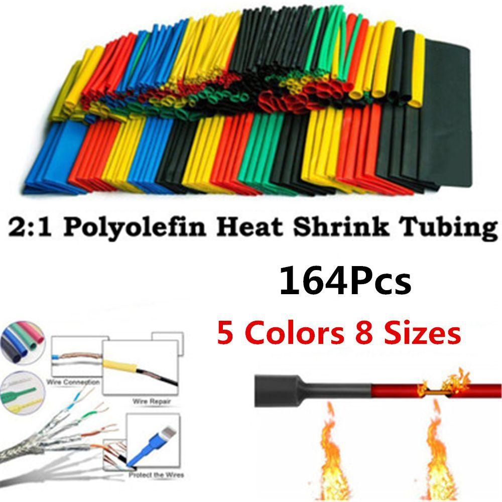 Ống Co Nhiệt Bằng Polyolefin 8 Kích Cỡ 4 Màu Tùy Chọn