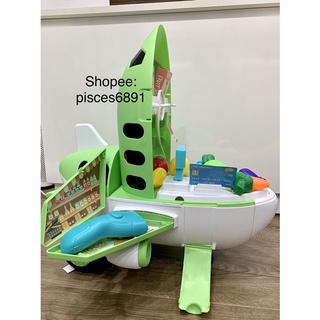 Mô hình đồ chơi siêu thị hình máy bay VBCare