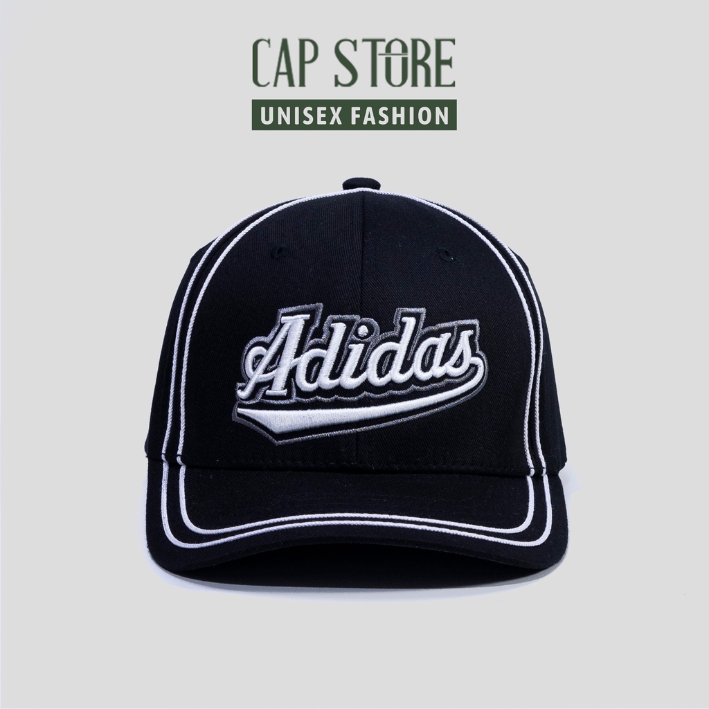 Nón lưỡi trai adidas - Mũ nam nữ bít đuôi logo 3D thời trang cao cấp ulzang Hàn Quốc phong cách unisex Capstore [ADD-21]