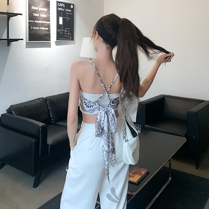 Áo Lửng Nữ Không Tay Hở Lưng Quyến Rũ | BigBuy360 - bigbuy360.vn