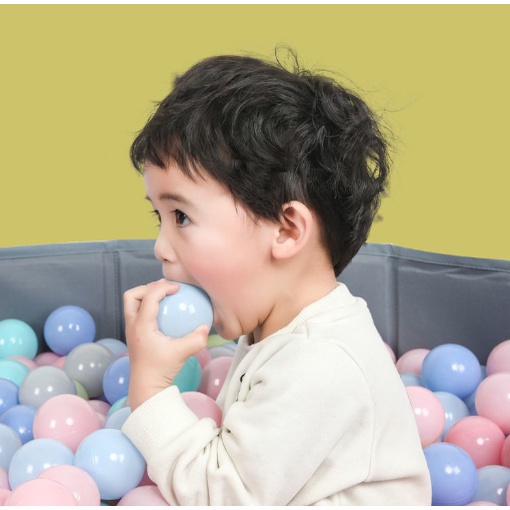 ✨OVER 15 COLORS✨ 1pcs 5.5cm/7cmBóng biển dày thân thiện với môi trường Bóng biển Bobo Ball Đồ chơi trẻ em Bóng màu cho sân chơi trẻ em