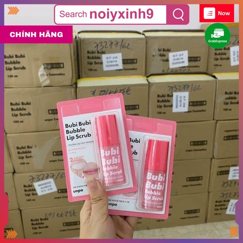Gel sủi bọt tẩy tế bào chết môi Bubibubi Lip - Mẫu 2021 | BigBuy360 - bigbuy360.vn