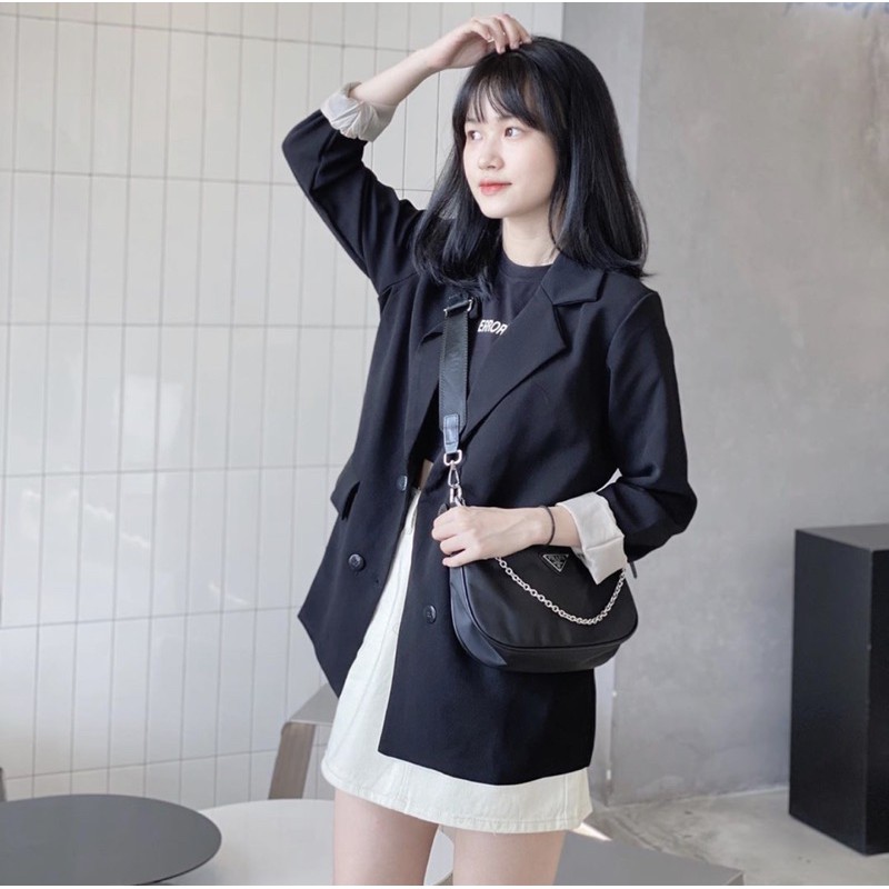 [ CLIP- SẴN] ÁO VEST NƯ - ÁO BLAZER KẺ HÀN QUỐC 5 MÀU