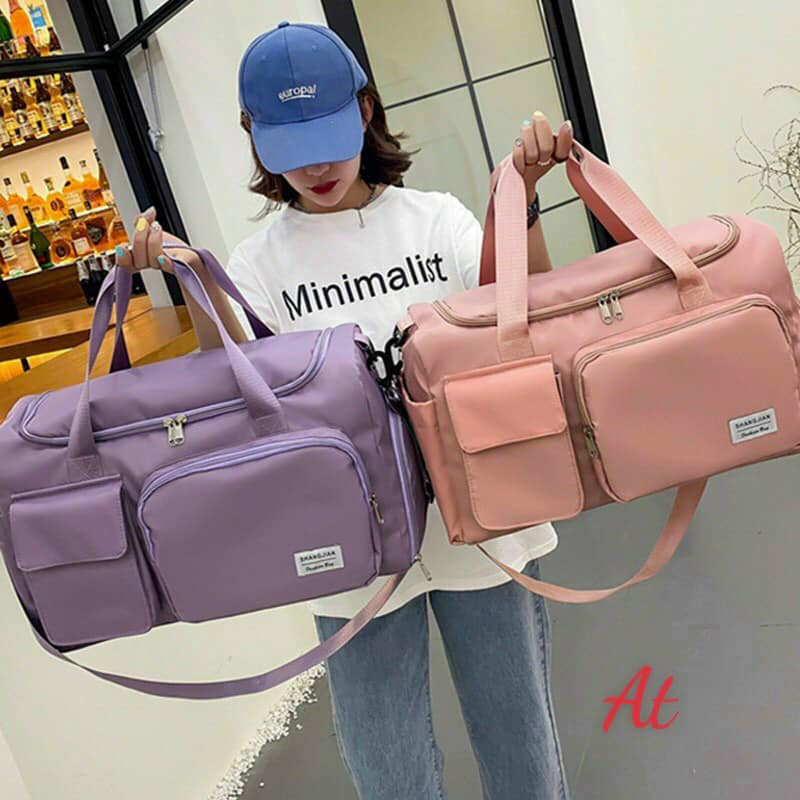 Túi xách đựng đồ du lịch, tập gym đồ thể thao đa năng chống thấm nước phân loại khô ướt, có chỗ để giày siêu xịn sò