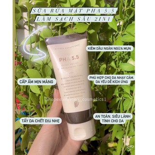 Sữa rửa mặt cân bằng da pha 5.5 ph blancing pha cleansing foam 150ml