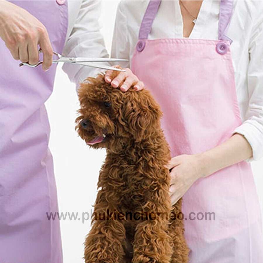 SP848 - Kéo thẳng Grooming cắt tỉa lông cho chó mèo/ Dụng cụ cắt tỉa lông cho chó mèo,làm bằng thép ko gỉ