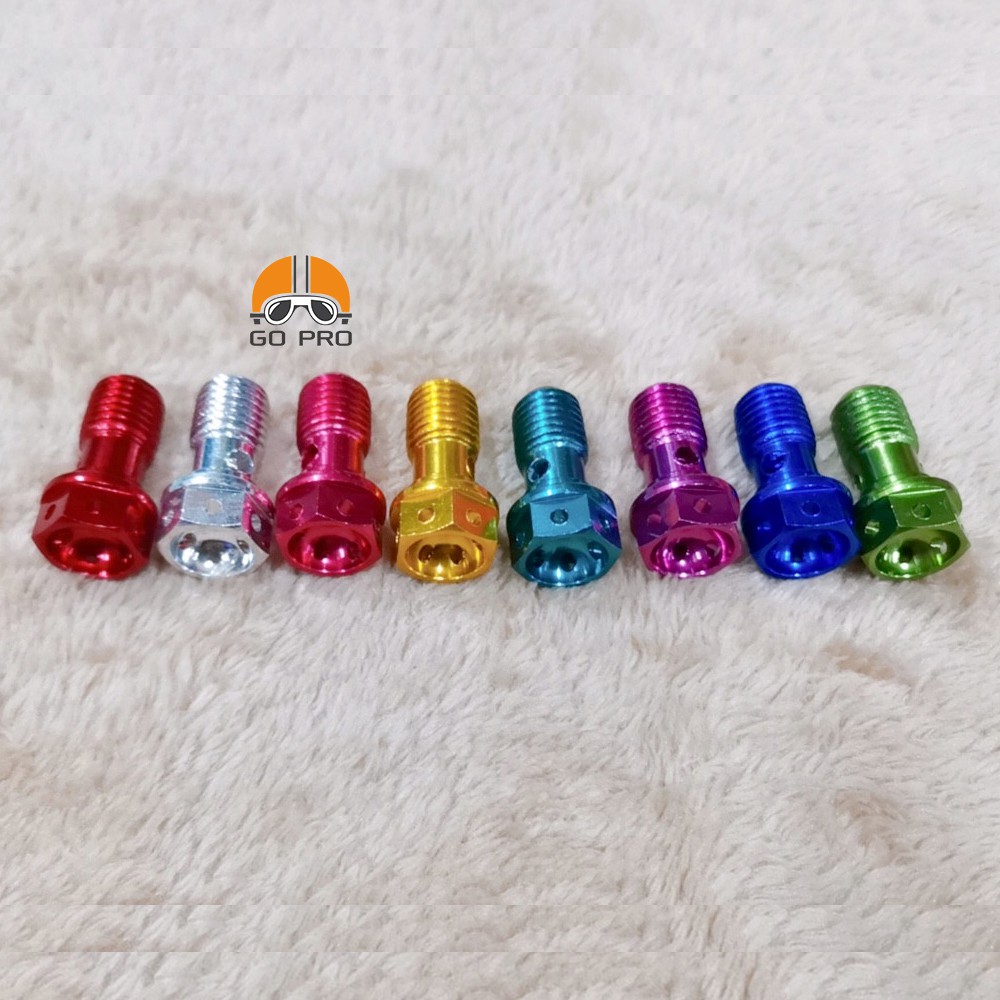 [CHÍNH HÃNG] 01 Con Ốc Xỏ Dây Dầu Nhôm Màu