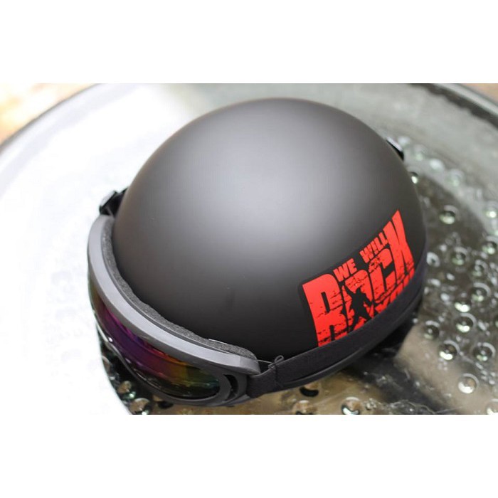 Mũ Bảo Hiểm Người Dơi, Rock, Iron Man- Nón Bảo Hiểm Nửa Đầu Đi Phượt