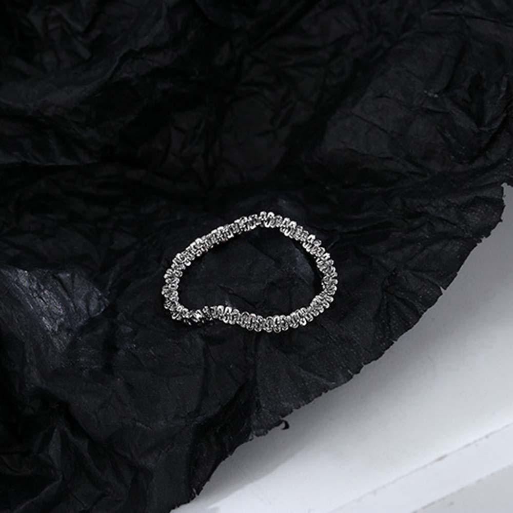 Nhẫn Dây Xích Bằng Đồng Phong Cách Hàn Quốc Đơn Giản Cho Nữ