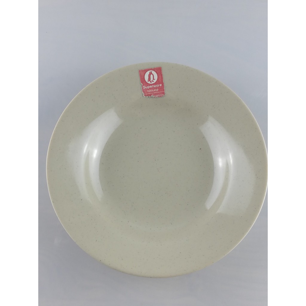 Dĩa đáy sâu lòng Melamine Superware (Thái)-15cm->23cm