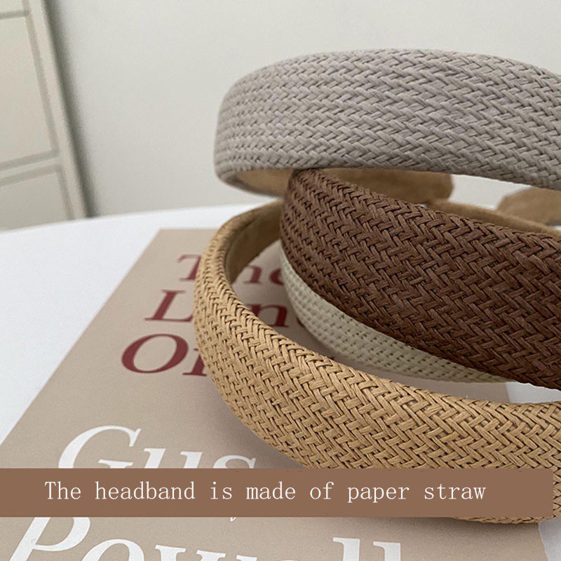 Băng Đô Cài Tóc Dạng Tết Phong Cách Cổ Điển Thời Trang