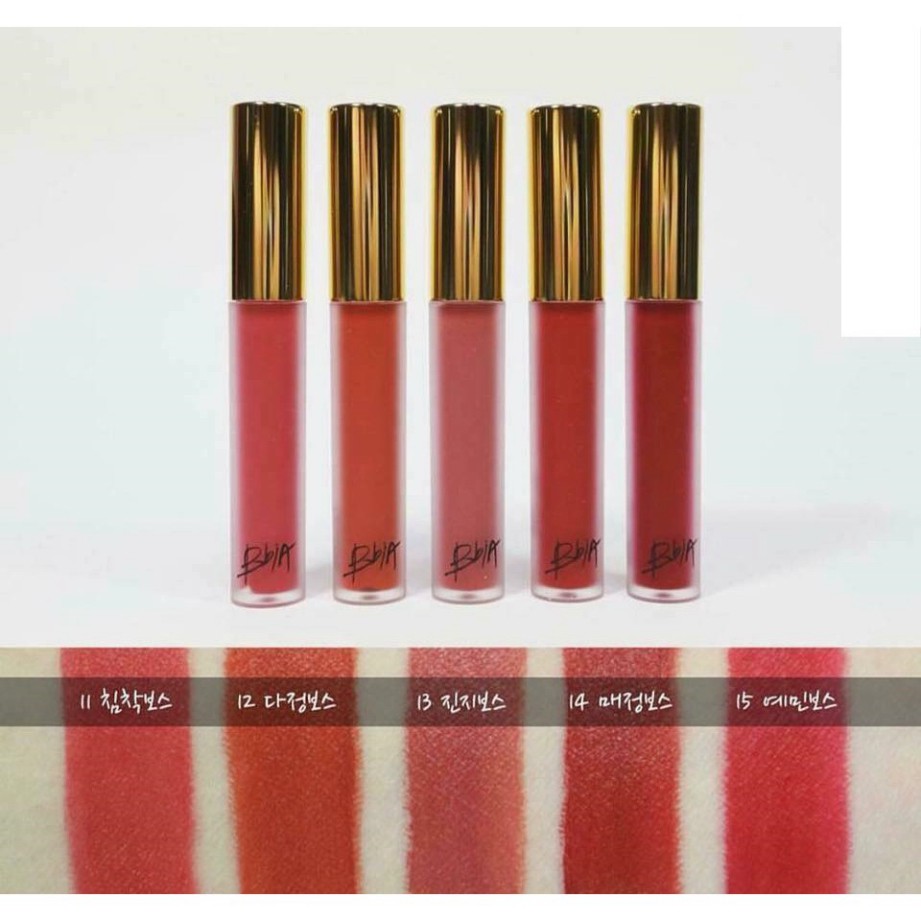 Son kem lì BBIA Velvet Lip Tint version 3 màu 15