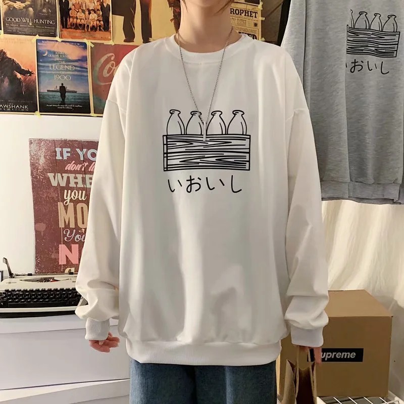 Áo thun dài tay in họa tiết thời trang đơn giản thời trang cho cặp đôi (s-5xl) | BigBuy360 - bigbuy360.vn