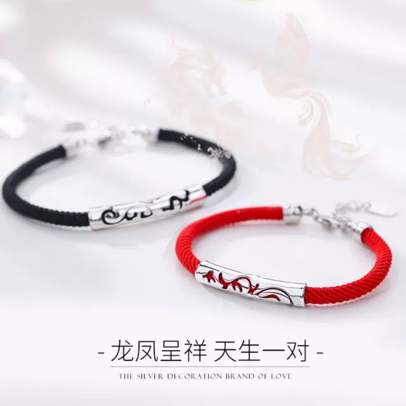 Lắc tay cặp nam nữ kiểu mới trẻ trung gắn kết bán chạy giá rẽ
