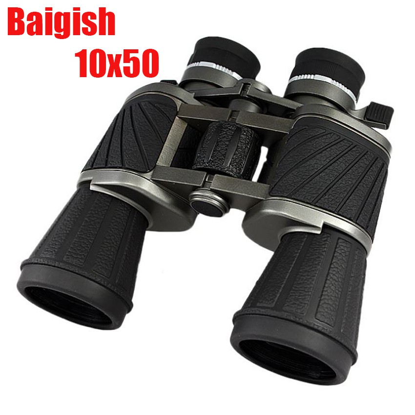 Ống nhòm Baigish 10×50 cao cấp - Chuyên dụng quân sự, du lịch, dã ngoại, quan sát - Khả năng thu phóng lên đến 10x lần