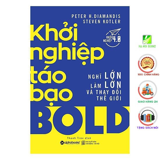 Sách Alphabooks - Khởi nghiệp táo bạo