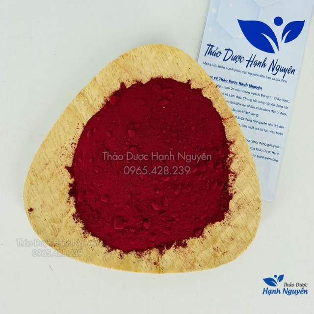 Bột Củ Dền Nguyên Chất 500g - Có hút chân không (Bột Củ Rền Tạo Màu Đỏ)