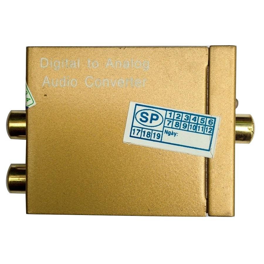 Bộ Chuyển Âm Thanh Từ Cổng Quang Optical Sang Cổng AV Trắng Đỏ (Digital to Analog Audio Converter)