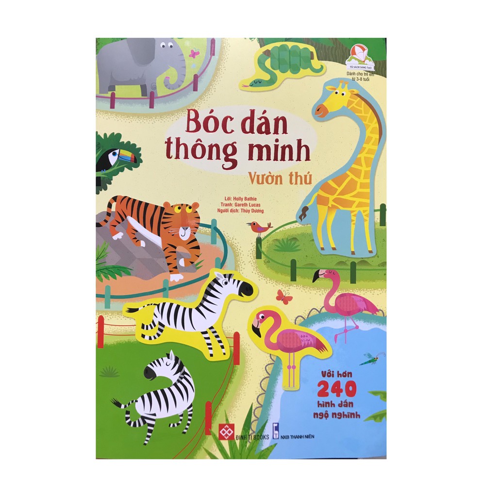 Sách-Bóc Dán Thông Minh Vườn Thú