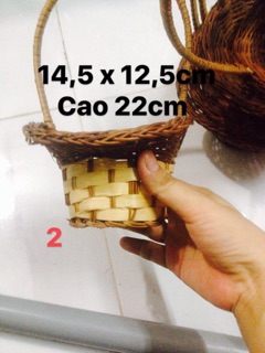 🎶Giỏ tre cắm hoa giá sỉ