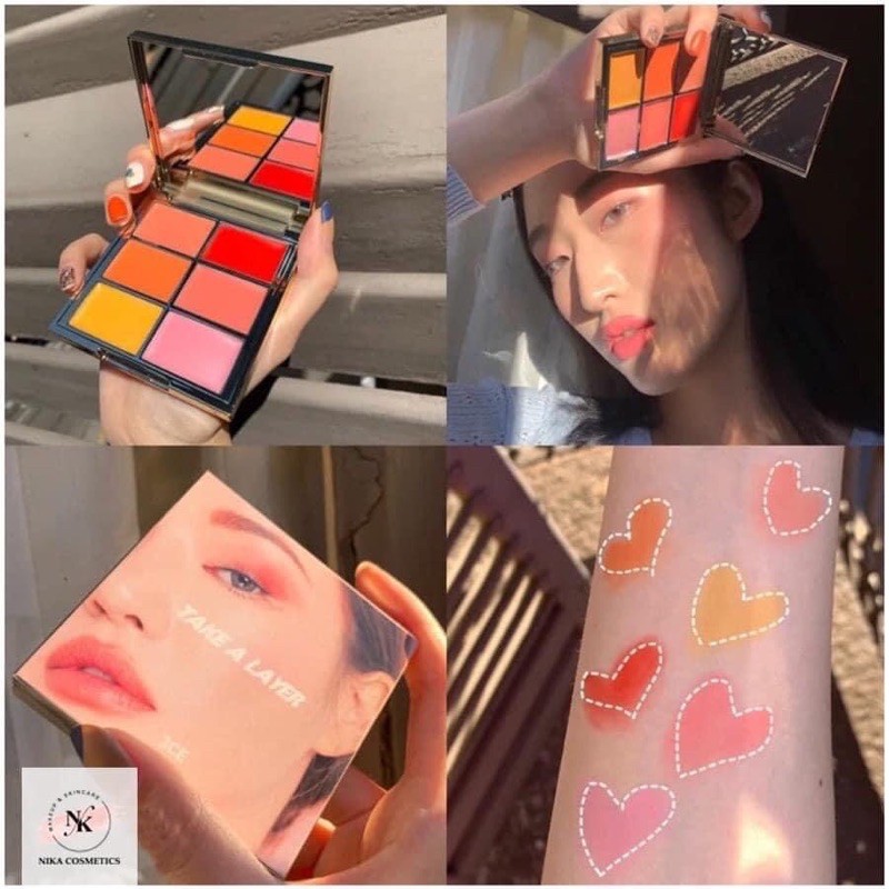 Bảng Má + Mắt + Má Hồng 3.Ce Multi Pot Palette - Going Steady