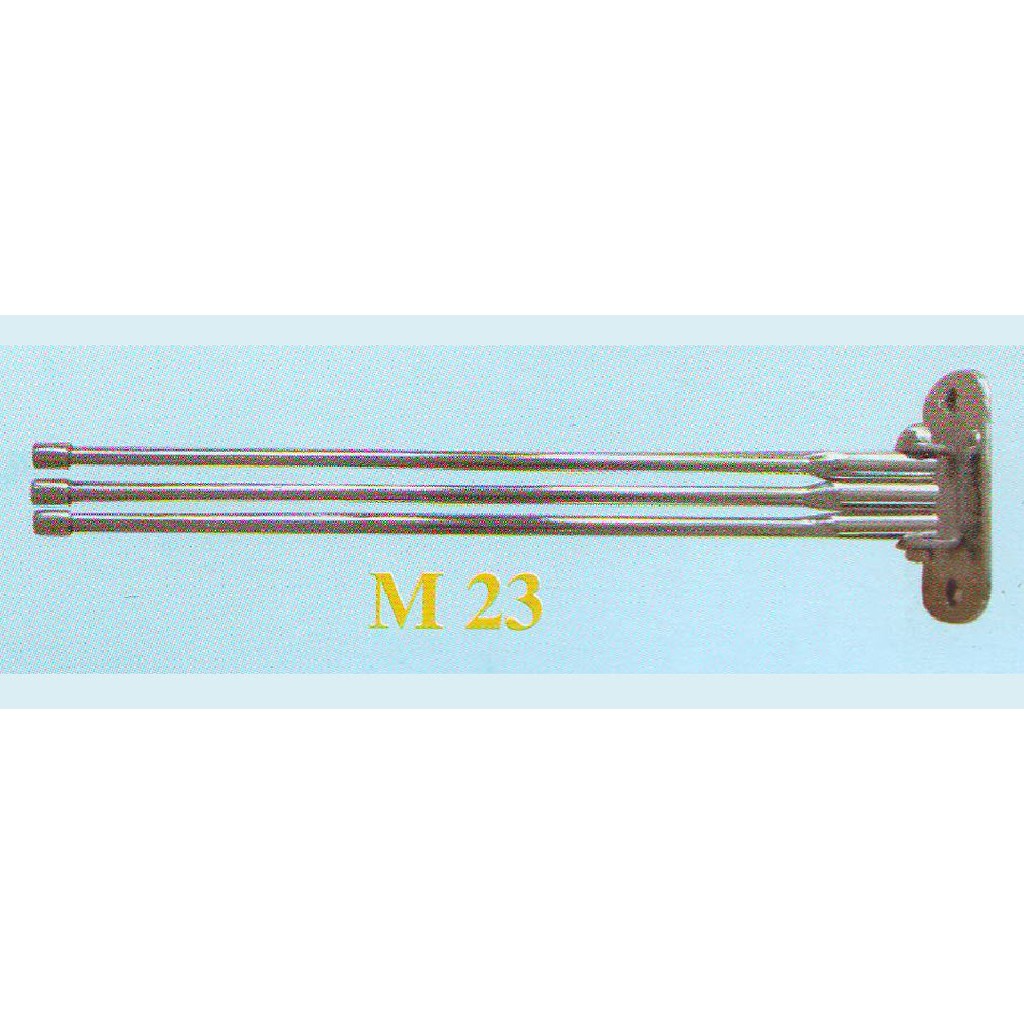 Móc áo inox 3 chia M23