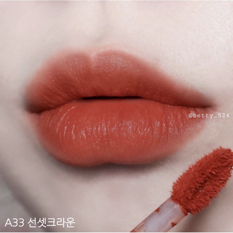 [A33-A37]SON BLACK ROUGE VELVET TINT VER 7 VELVET CROWN | BigBuy360 - bigbuy360.vn