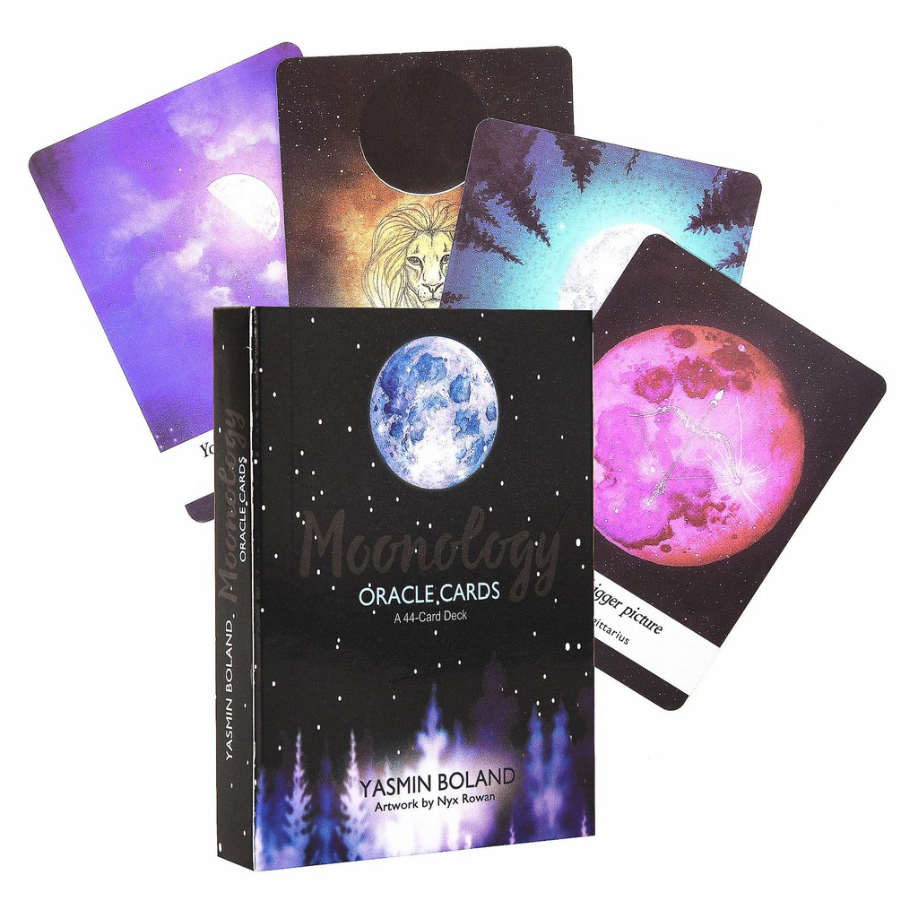Bộ Bài Moonology Oracle Cards Tarot O1