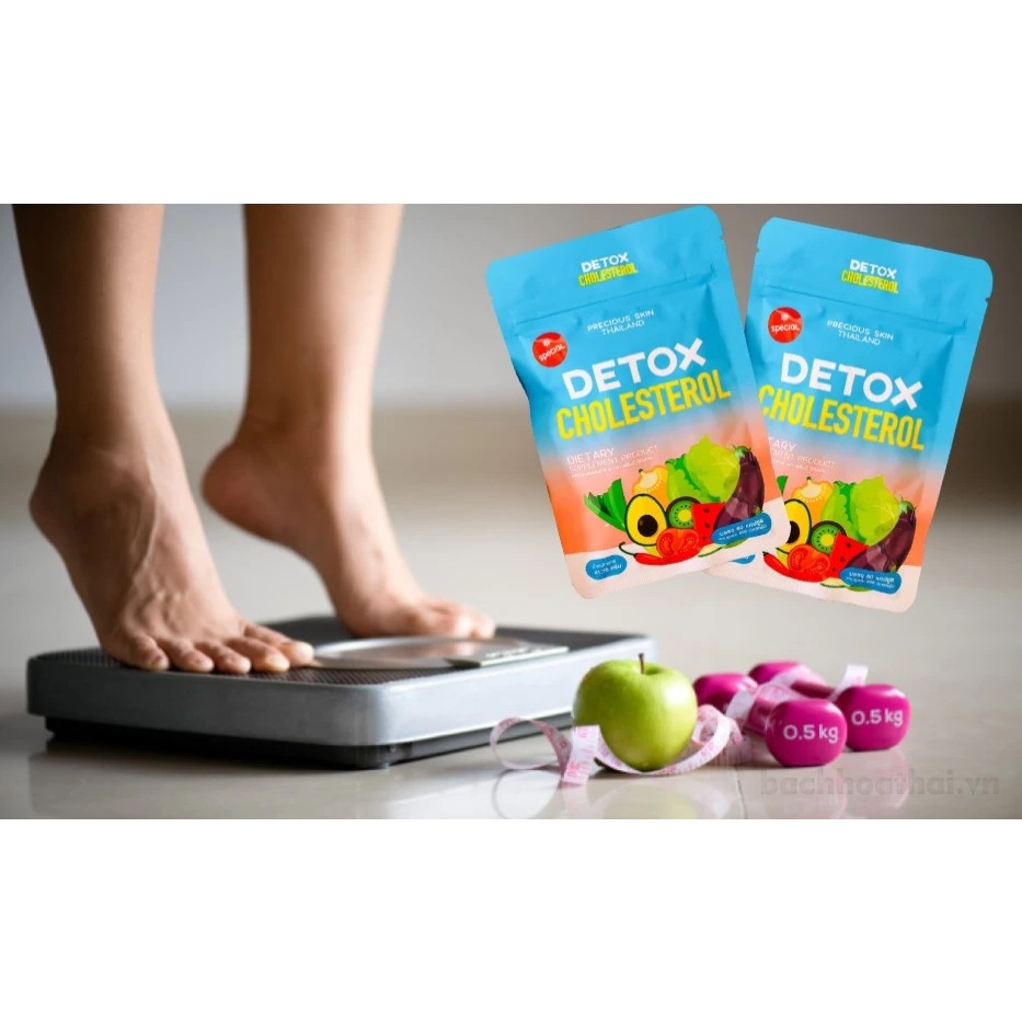 Giảm cân de.tox cho.les.te.rol là sản phẩm giúp khử mỡ săn chắc cơ thể đang được rất nhiều chị em tin dùng