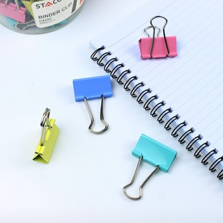 Kẹp bướm màu đủ size, màu tươi sáng, sơn tĩnh diện siêu bền màu | Stacom C415C, C455C