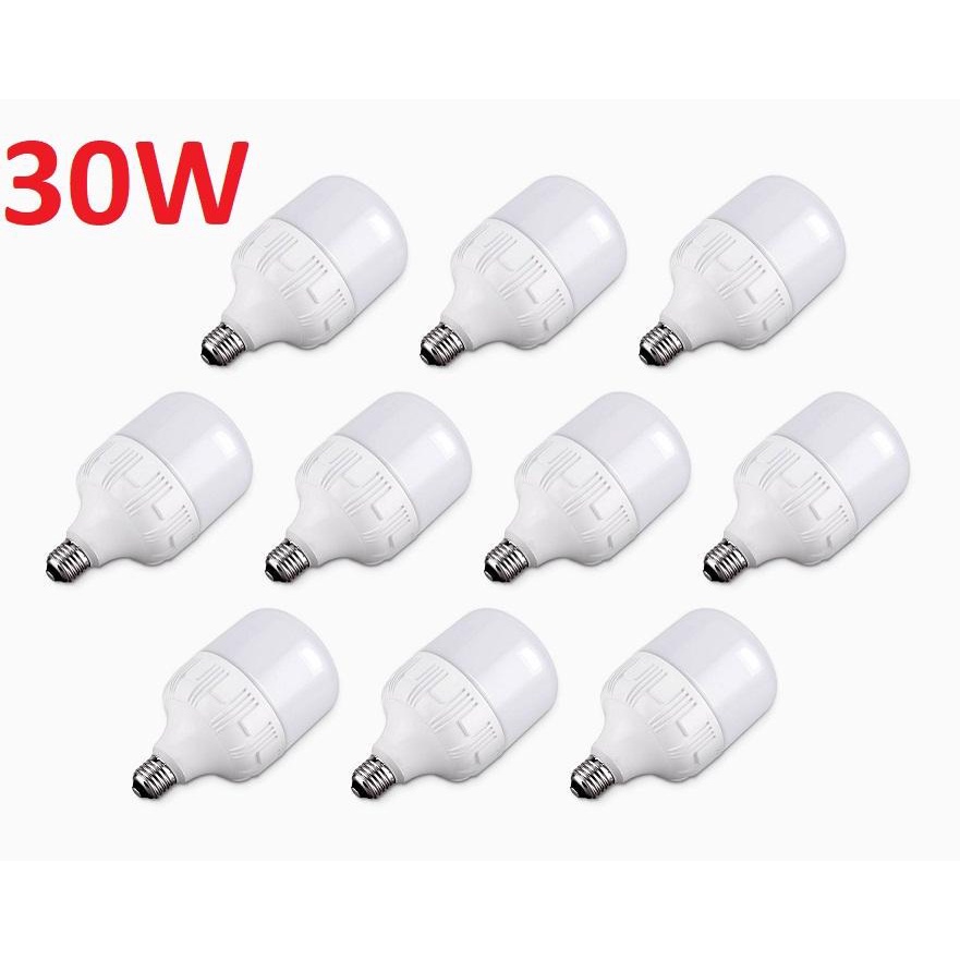 Combo 12 bóng đèn led 30W cao cấp tiết kiệm điện