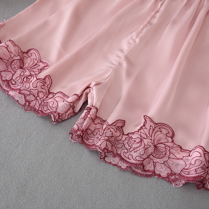 Set đồ ngủ 2 dây vải lụa lạnh mỏng kiểu mới thời trang quyến rũ năm 2021 cho nữ