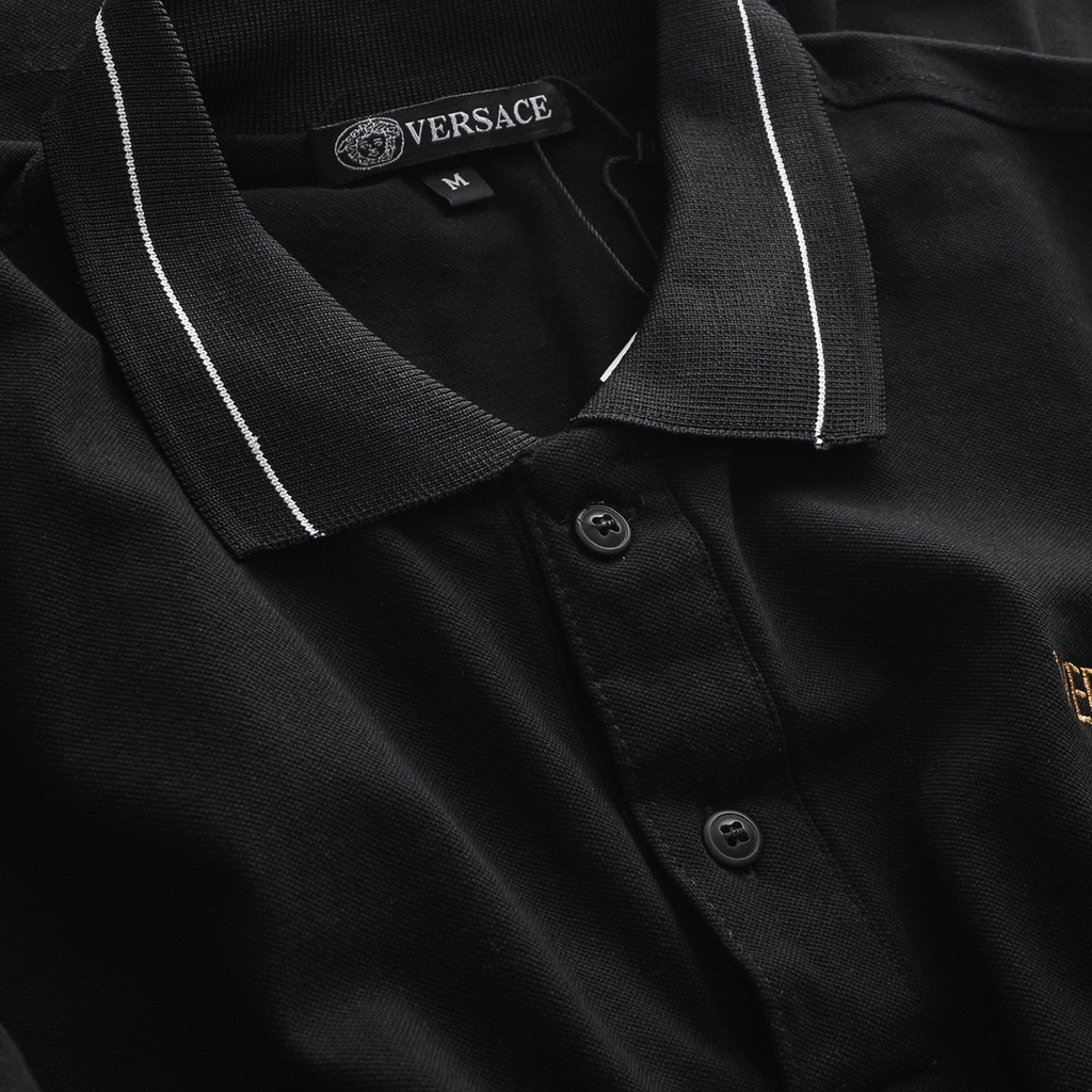 Áo thun cổ bẻ nam, chất vải polo dày dặn co giãn 4c