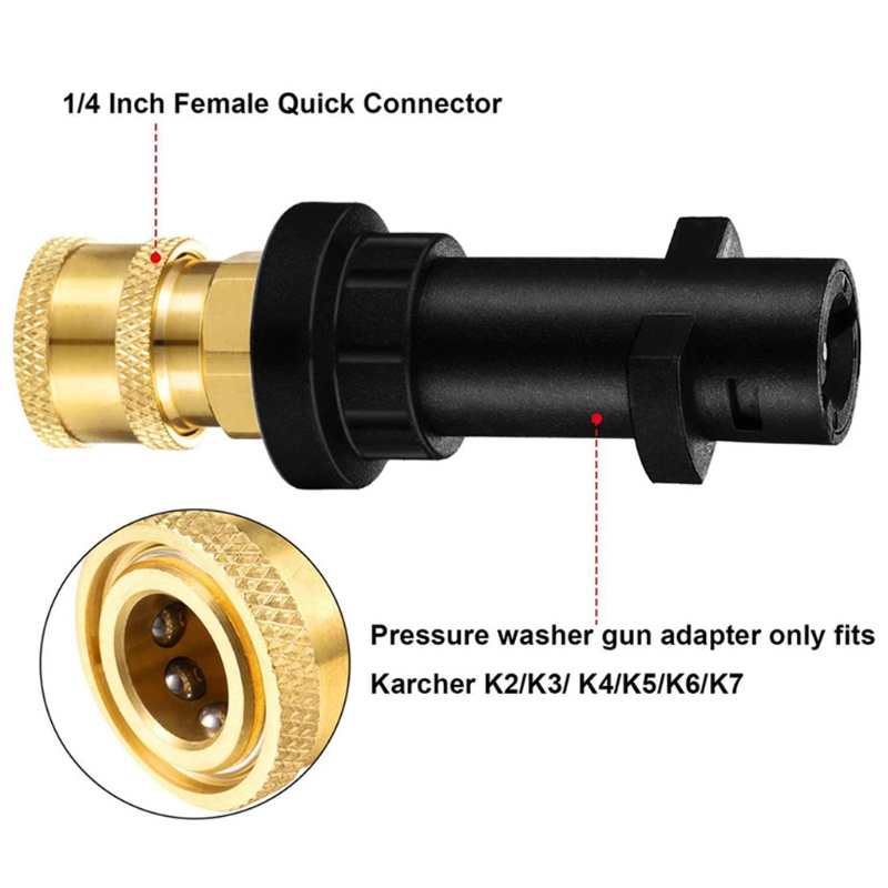 Đầu nối súng phun nước áp suất cao dành cho Karcher K2 K3 K4 K5 K6 K7