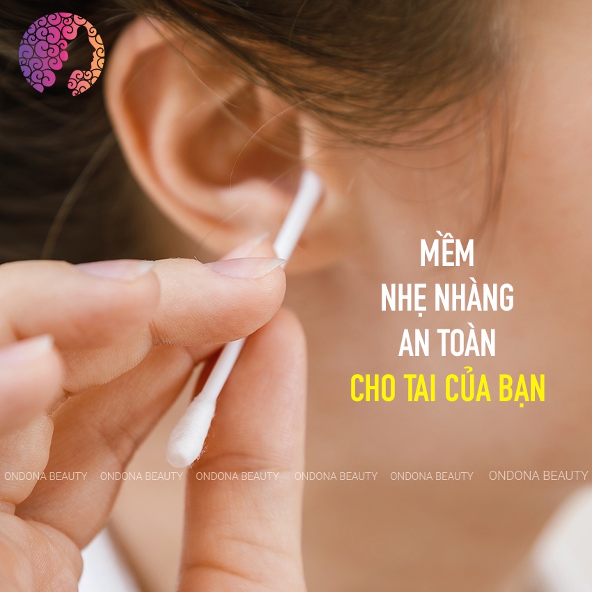 Tăm Bông Bạch Tuyết Merigo 336 que  - KOOFOX