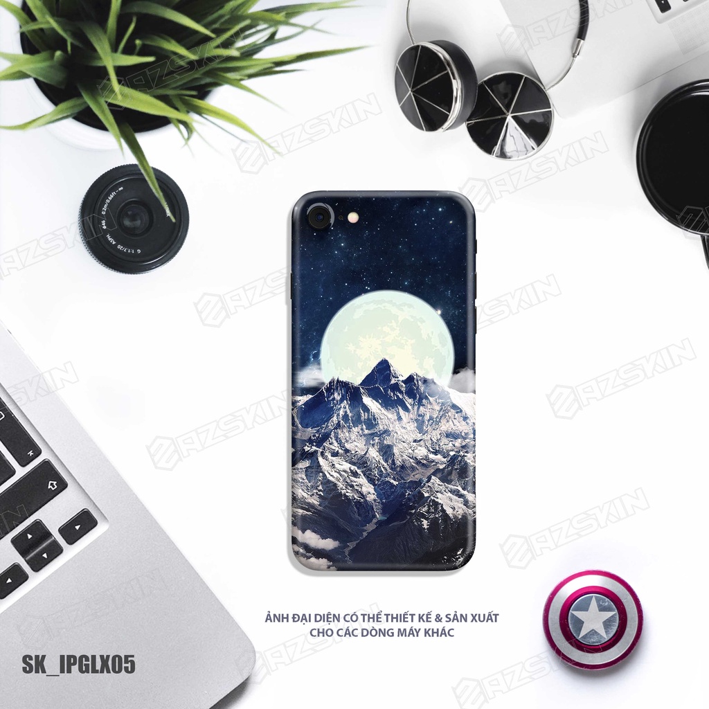 Miếng Dán Skin Hình Galaxy IPhone 7 - 14 Pro Max |SK_IPGLX05| Chất Liệu Cao Cấp, Cán 3M, Chống Nước, Bền Màu, Cắt CNC