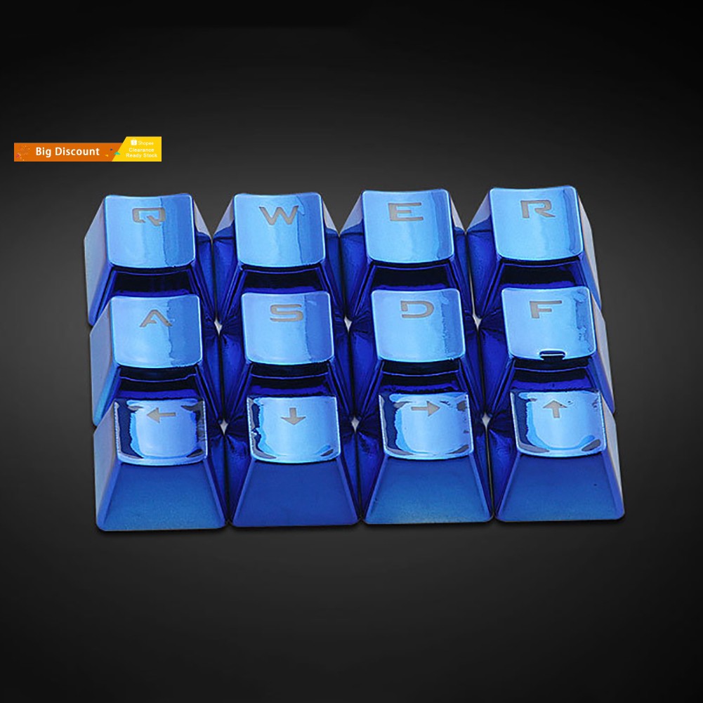 Bộ 12 Nắp Nút Bàn Phím Thay Thế Mạ Điện Cho Máy Chơi Game