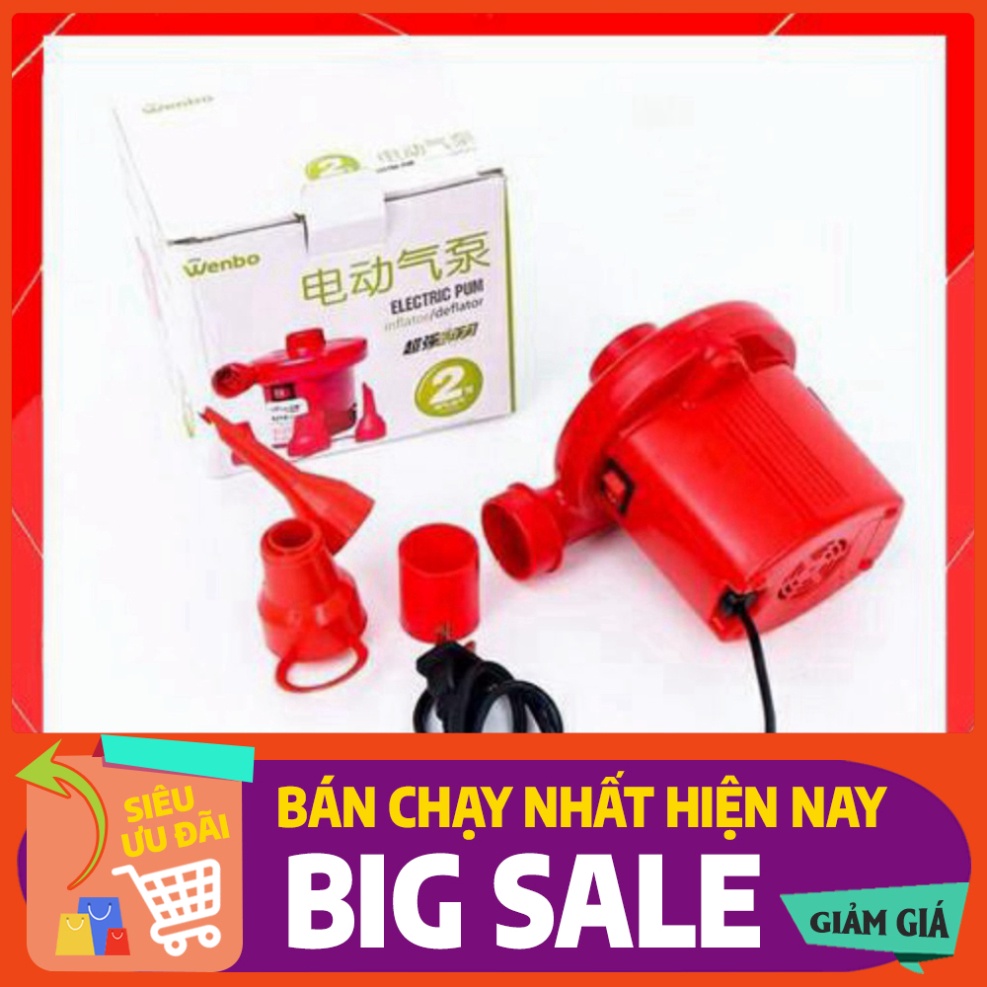 [FREE SHIP] 💥[BẢO HÀNH 1 NĂM]💥Bơm điện hút chân không 2 chiều Wenbo - bơm ghế hơi , bơm bể bơi Tiện Lợi  💥 SIÊU HOT💥