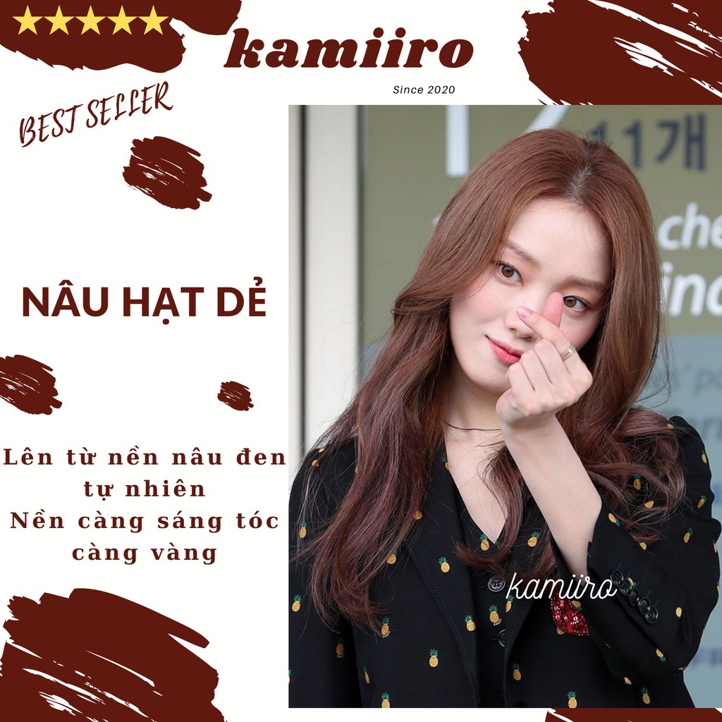 Thuốc nhuộm tóc NÂU HẠT DẺ