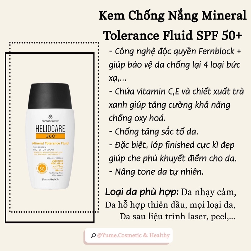 Kem chống nắng Heliocare